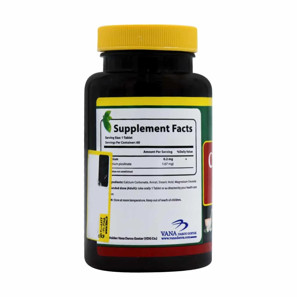 قرص کرومیوم 200 میکروگرم نورم لایف 60 عدد ()