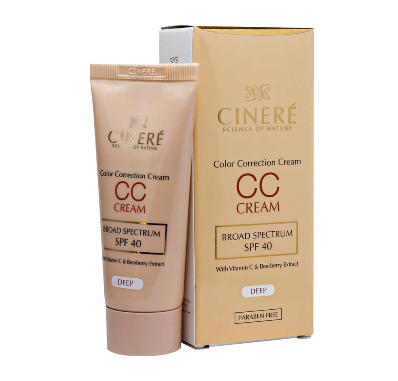 کرم پودر روشن کننده(CC کرم) سینره SPF 40