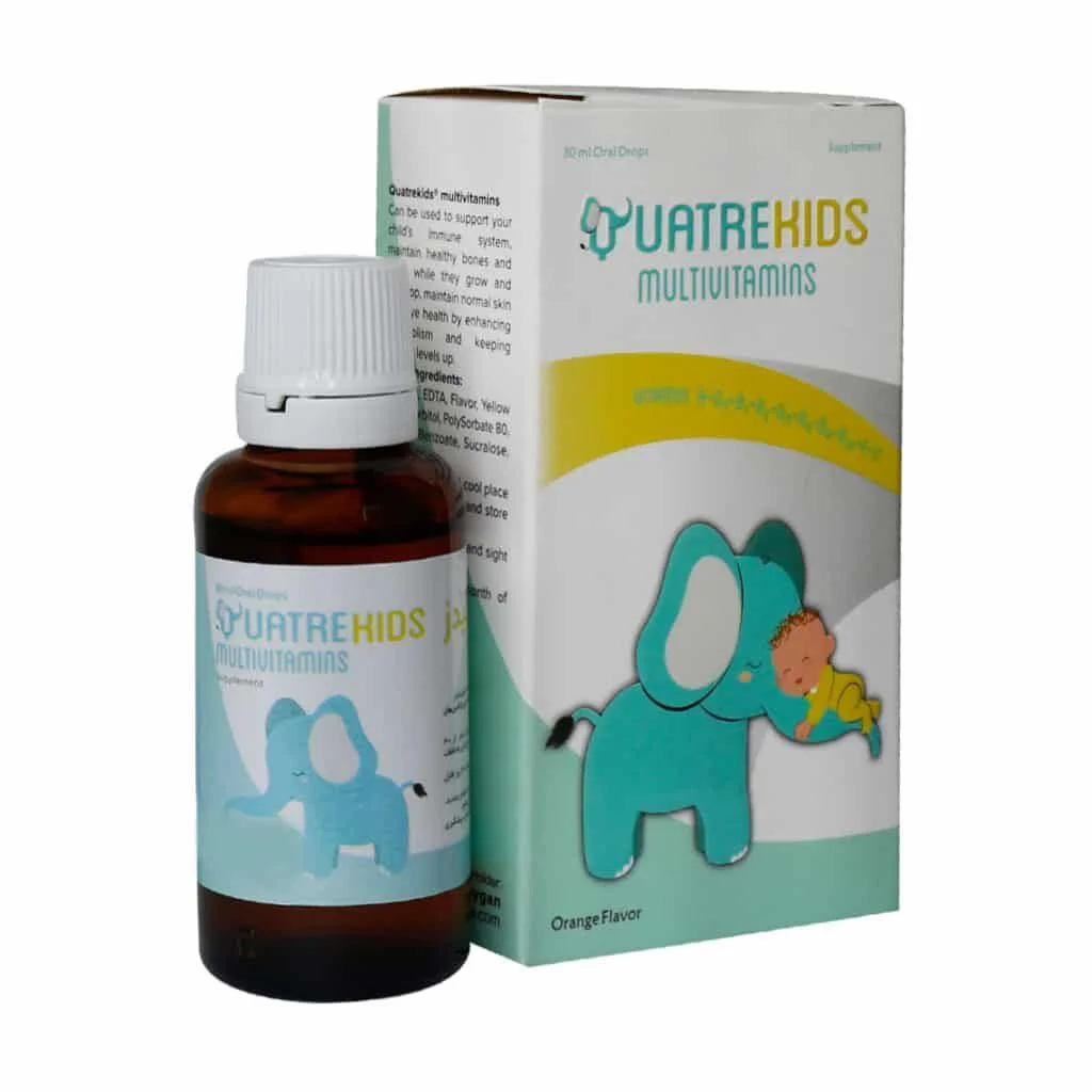 قطره کواتر کیدز مولتی ویتامینز