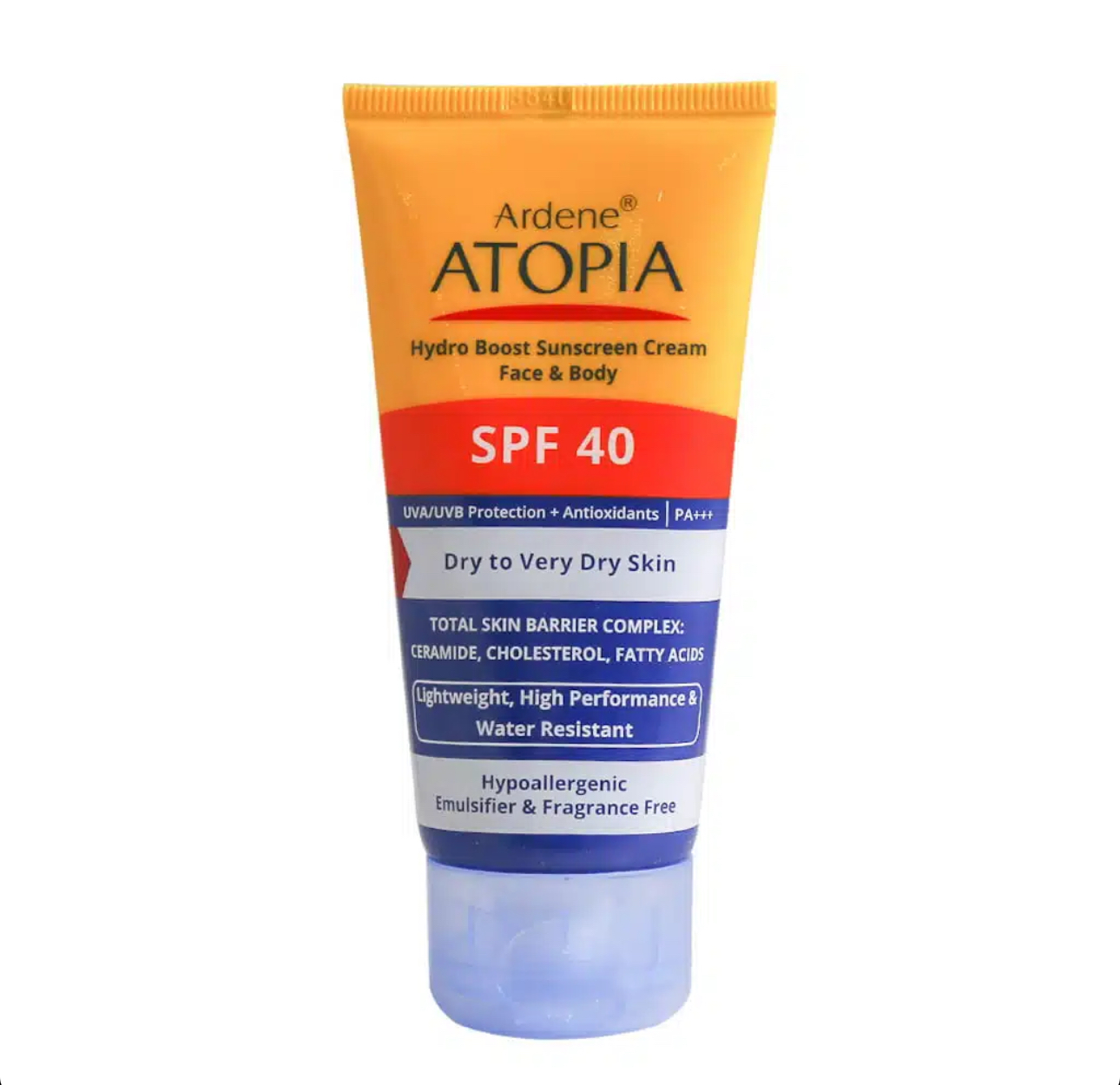کرم ضد آفتاب SPF40 آتوپیا آردن مناسب پوست خشک