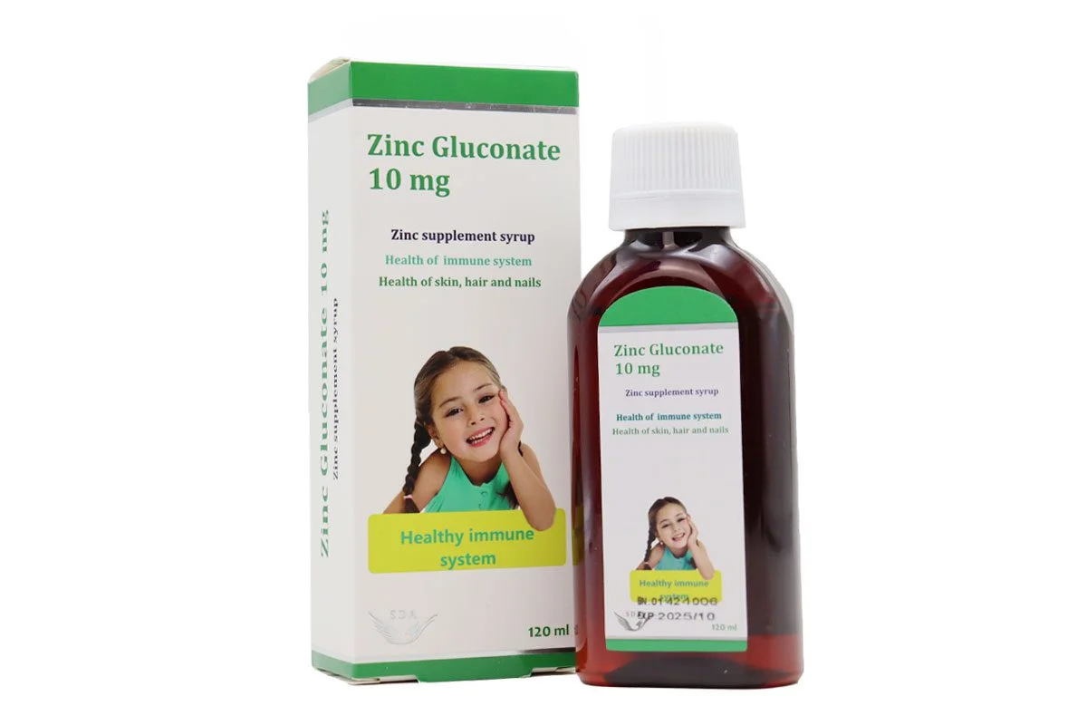 شربت زینک گلوکونات 10 میلی گرم سیمرغ دارو ()