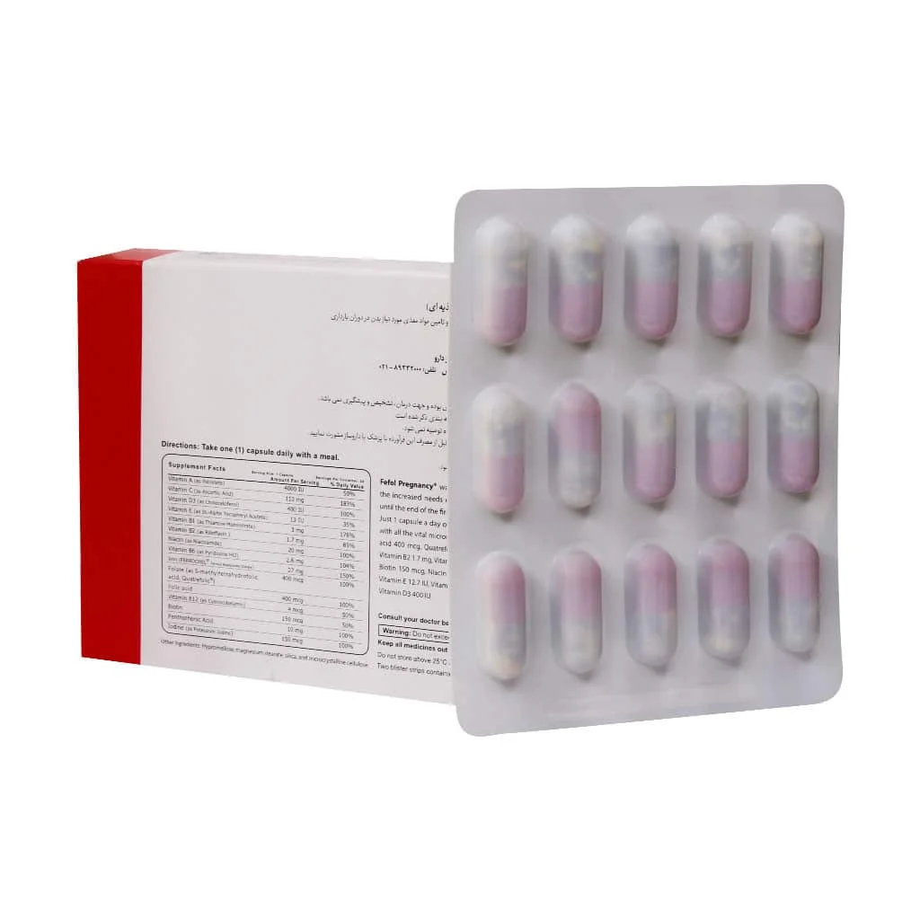 کپسول ففول پرگننسی اینترافارم 30 عدد ()