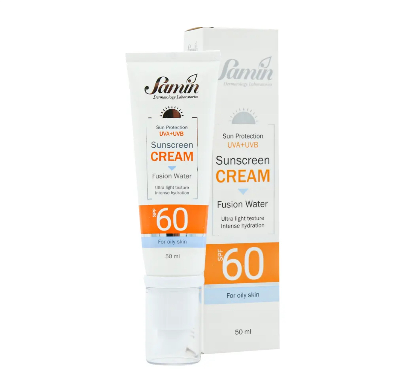 ضدآفتاب فیوژن واتر پوست چرب SPF 60