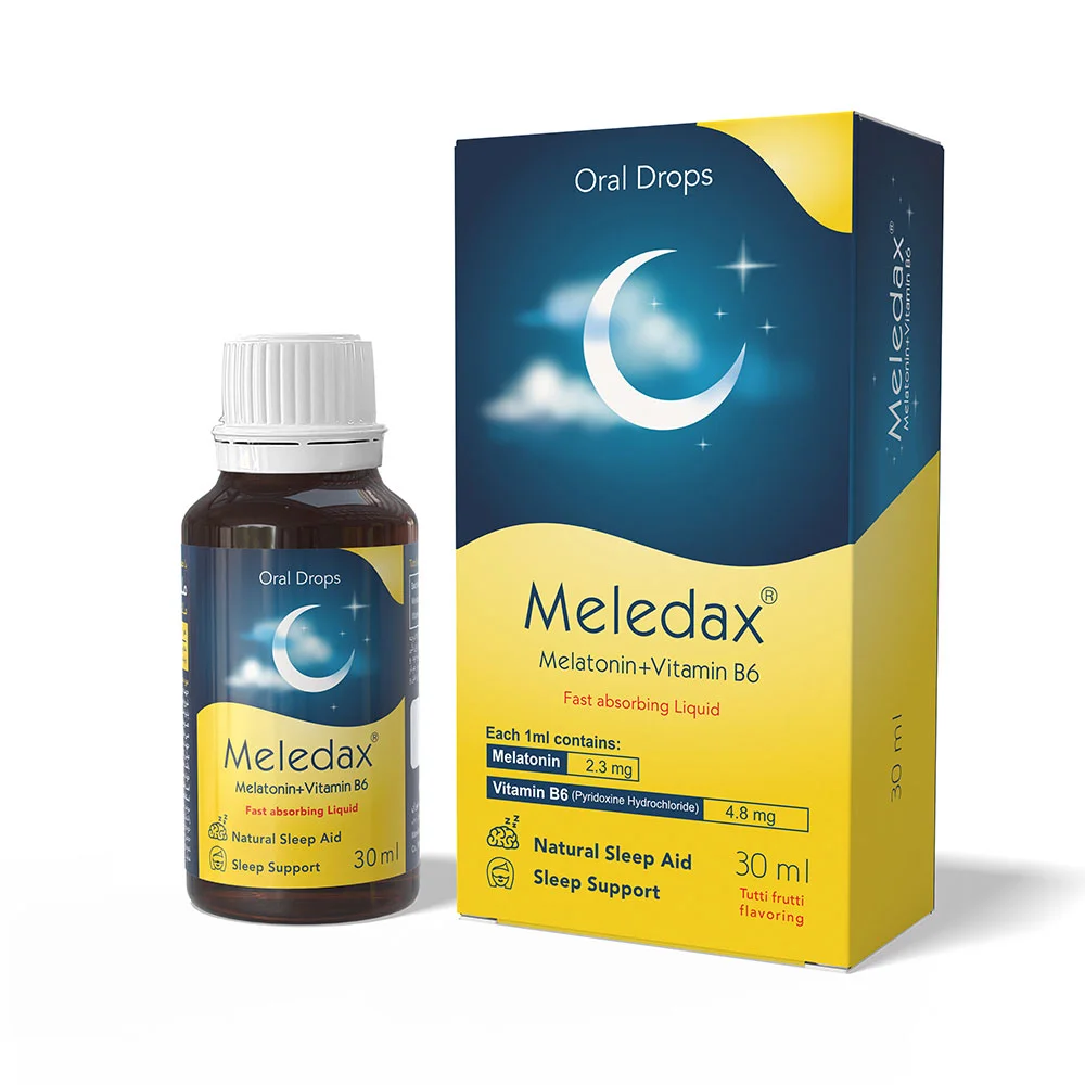 قطره ملداکس ملاتونین و ویتامین B6 خوارزمی 30 میلی لیتر ()