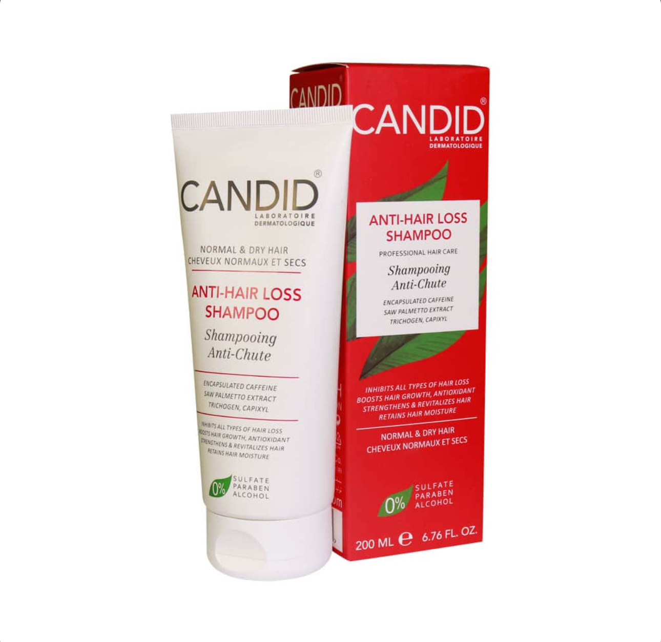 شامپو ضد ریزش موهای خشک کاندید