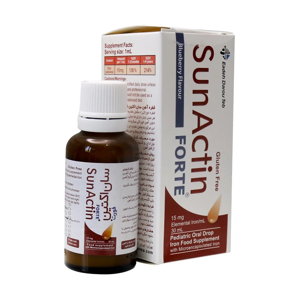 قطره آهن سان اکتین فورت ایده دارو طب 30 میلی لیتر ()