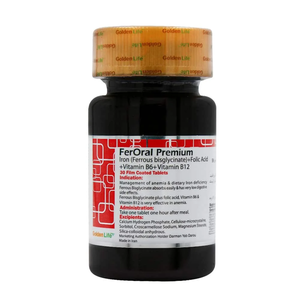 قرص فرورال پریمیوم گلدن لایف 30 عددی ()