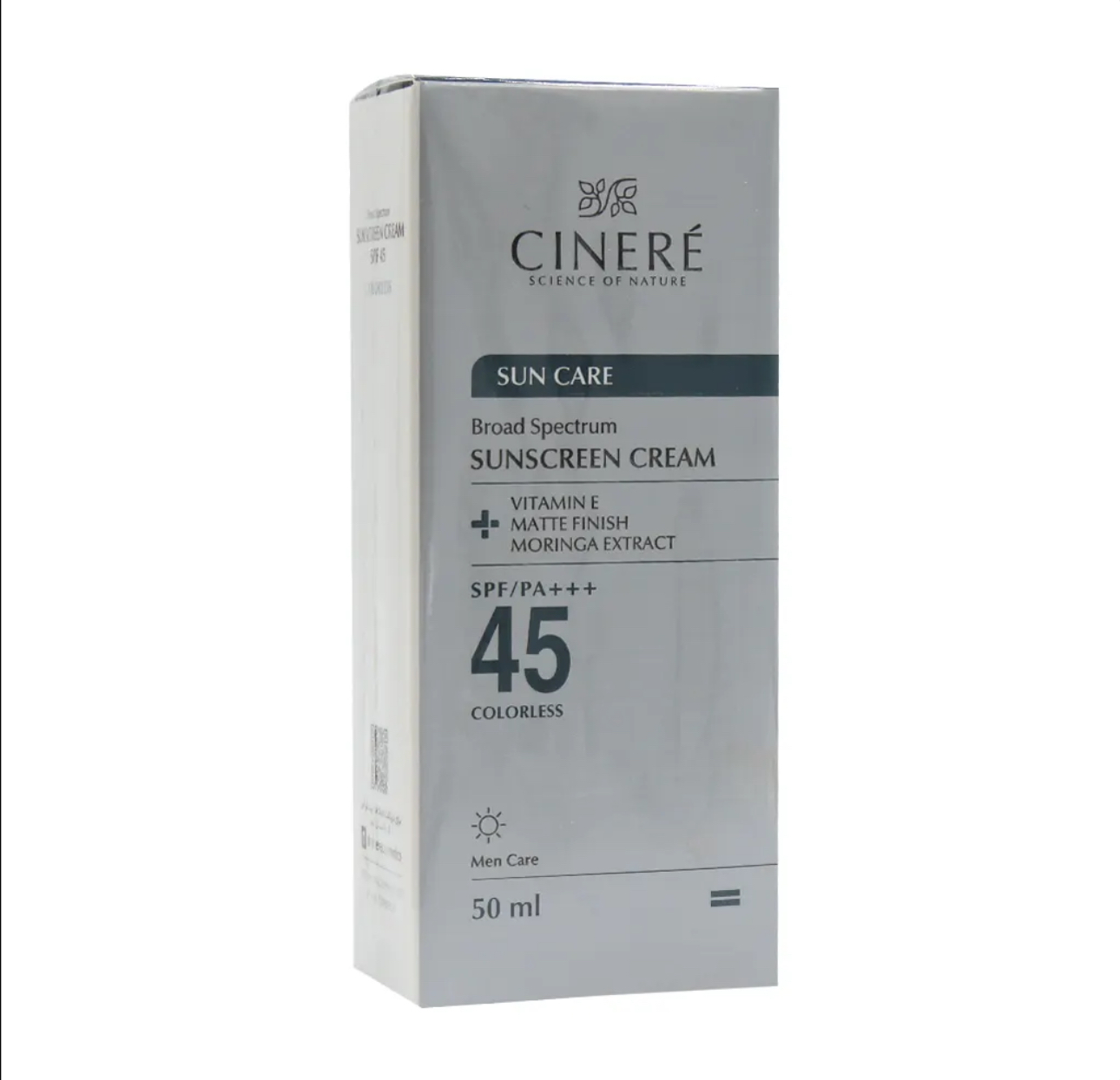 کرم ضدآفتاب آقایان SPF 45 سینره Cinere