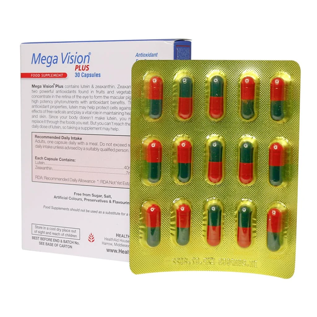 کپسول مگاویژن پلاس (Mega Vision Plus)