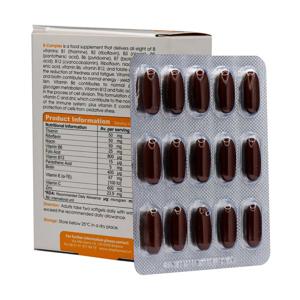 ب کمپلکس و ویتامین سی ویتامین ای و زینک ویواتیون