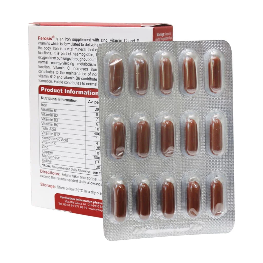 کپسول نرم ژلاتینی فروسیس (Ferosis)