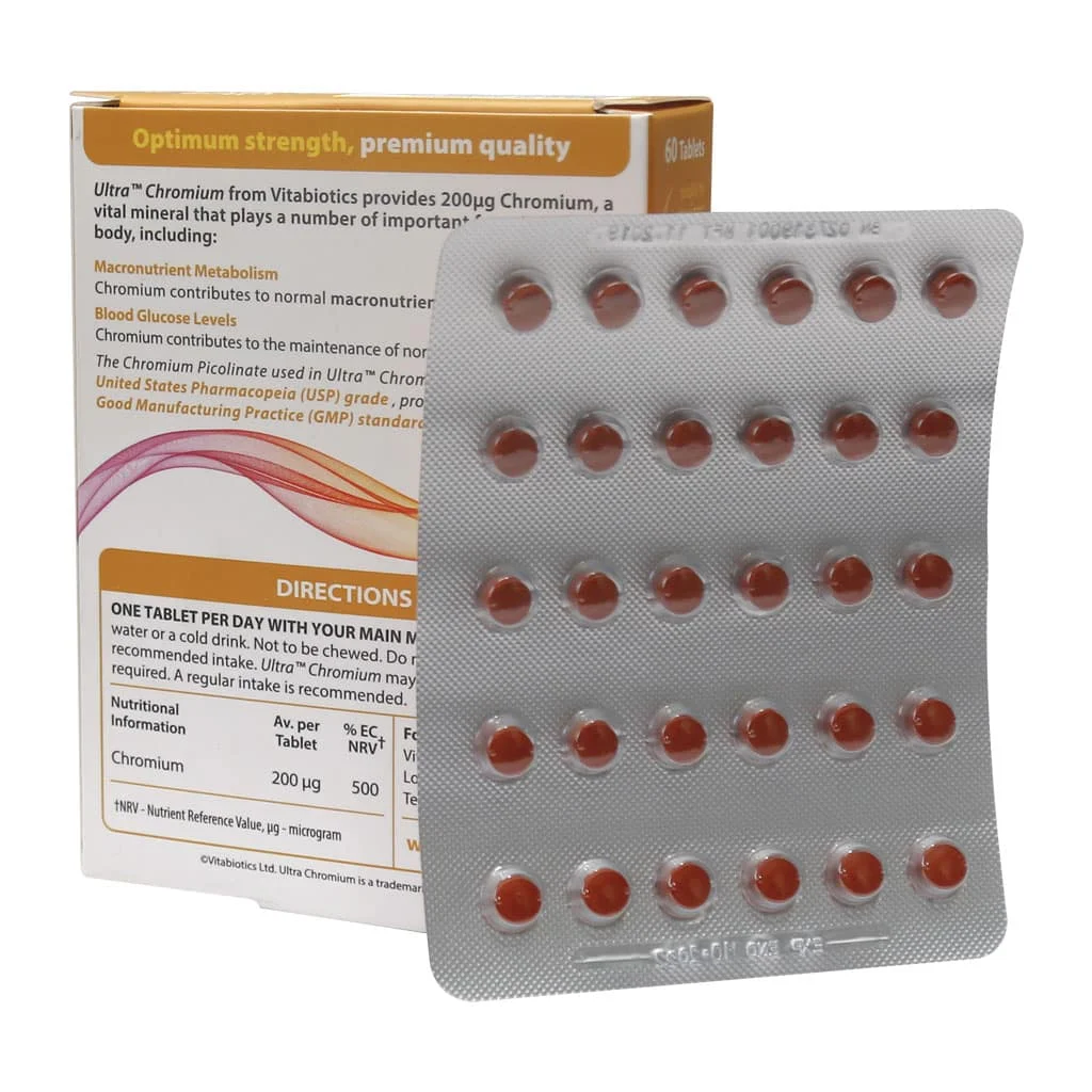 قرص اولترا کروم ویتابیوتیکس (Ultra Chromiuim