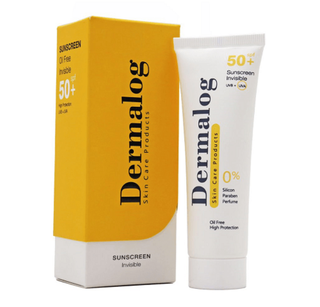 کرم ضدآفتاب بی رنگ فاقد چربی SPF 50+ درمالوگ