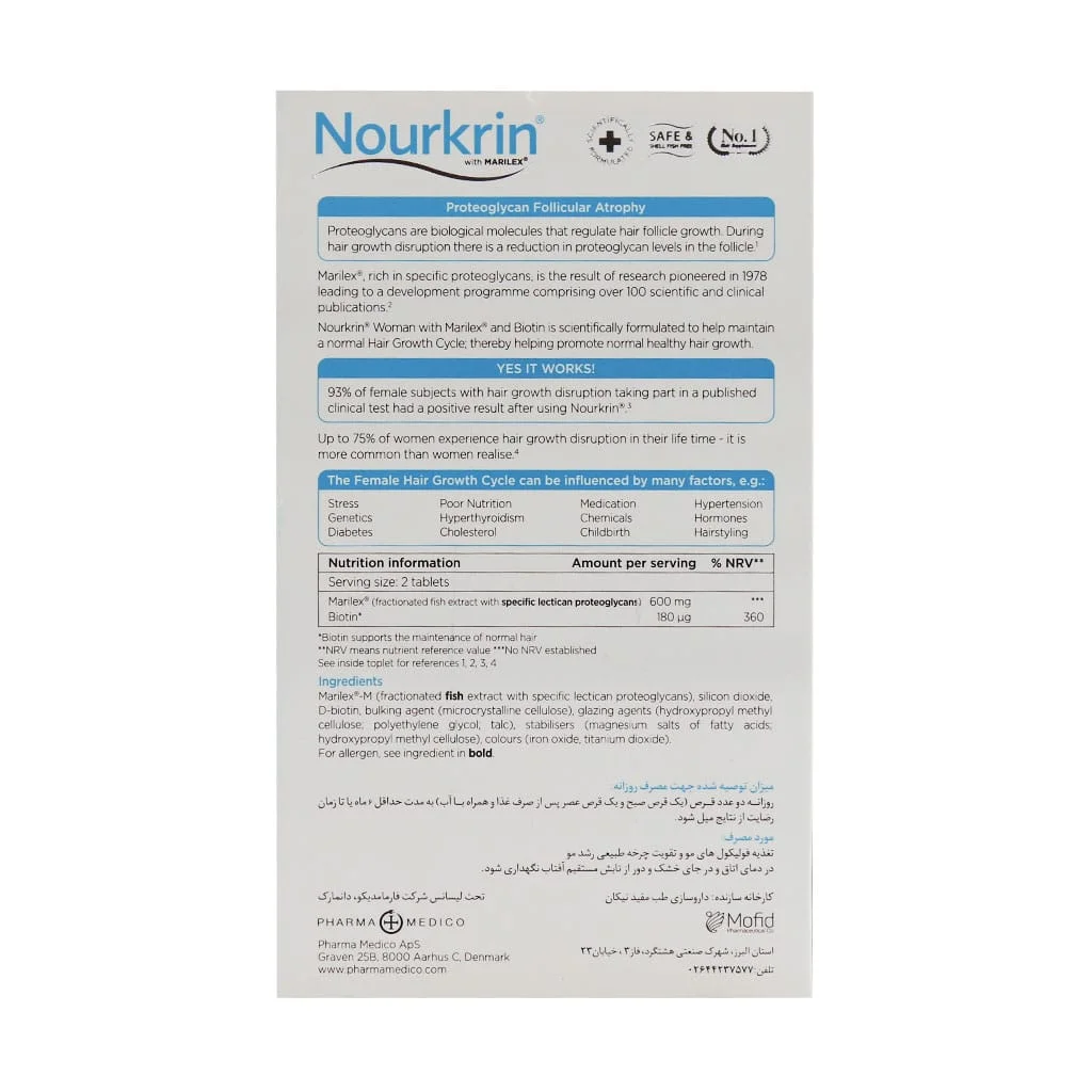 قرص نورکرین بانوان فارمامدیکو ()