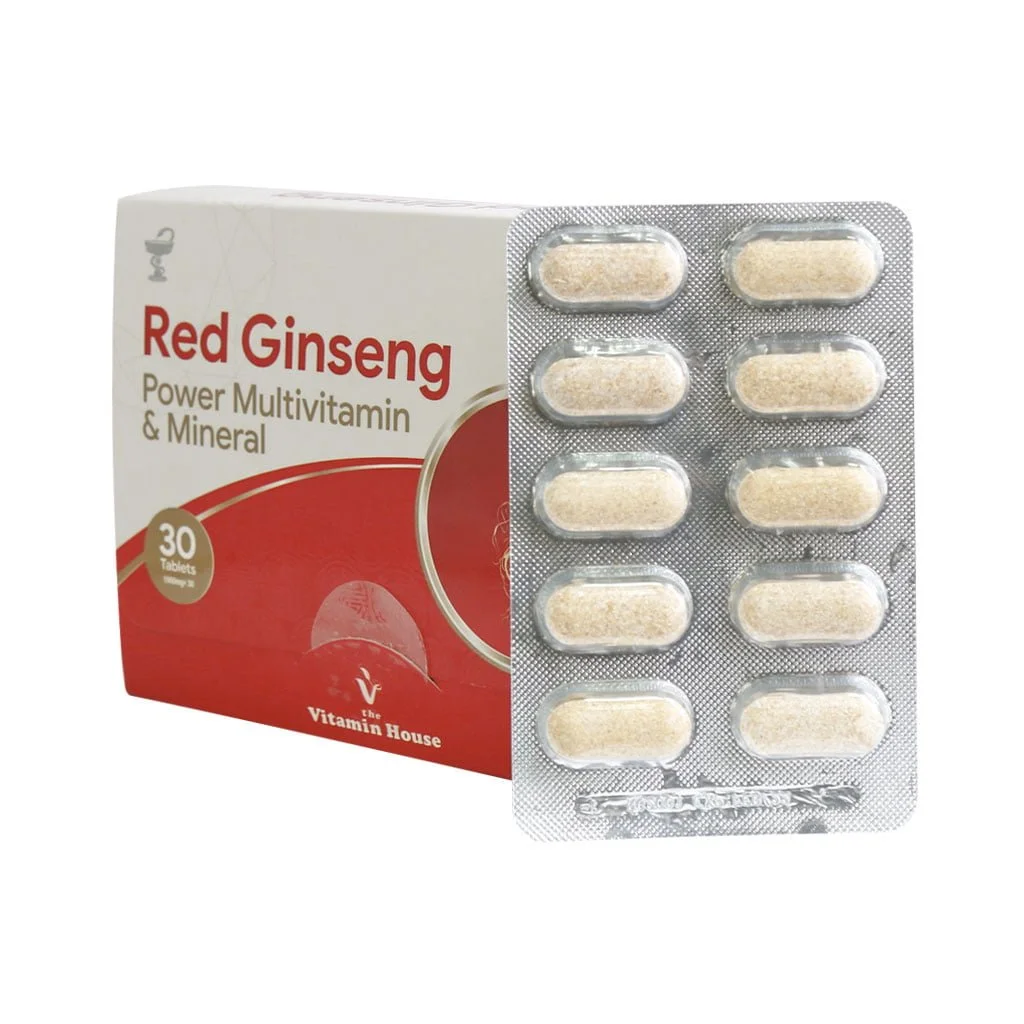 قرص ویتامین لایف رد جنسینگ+مولتی ویتامین و مینرال (Vitamin life Red Ginseng+Multivitamin & Mineral)