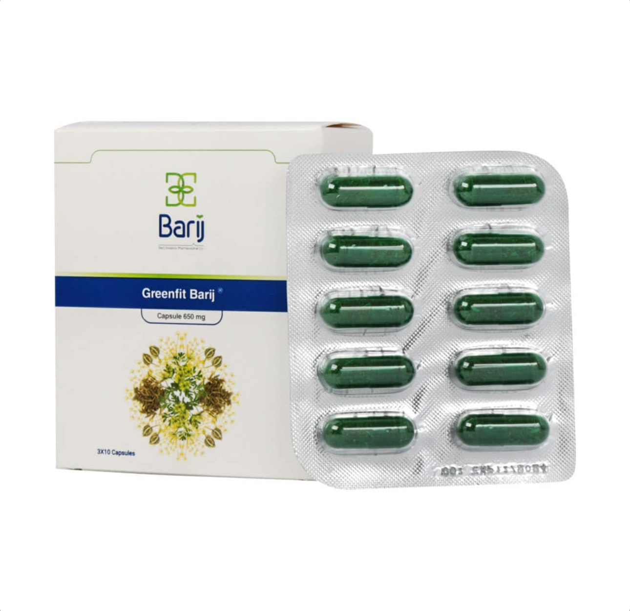 کپسول گرین فیت باریج