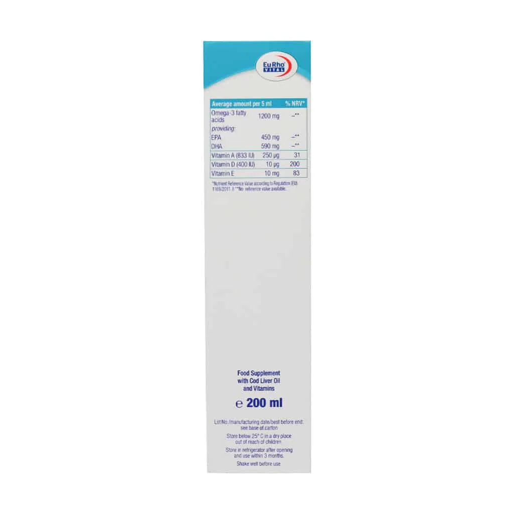 شربت امگا 3 پلاس یور وویتال