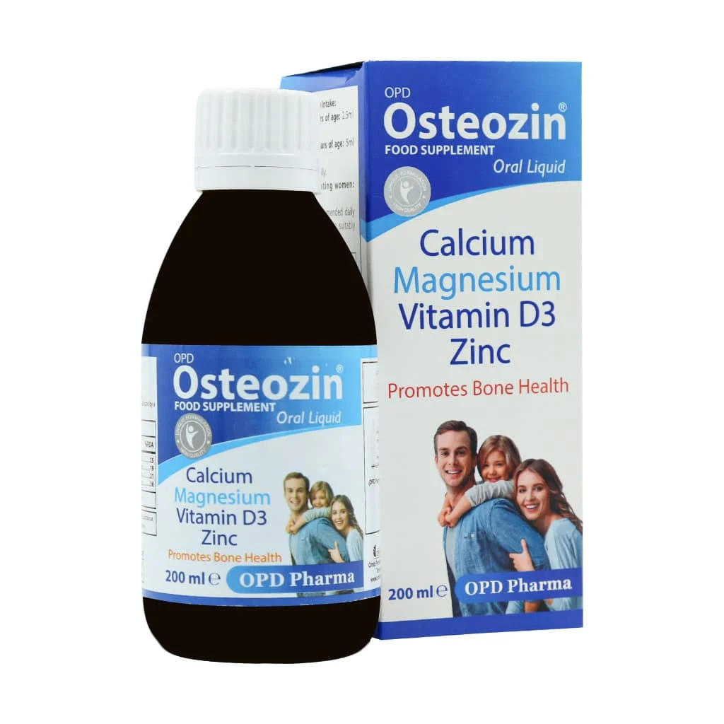 محلول خوراکی او پی دی استئوزین (Osteozin)