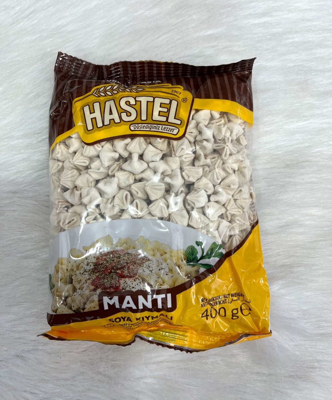 مانتی ترکیه hastel با سس سویا