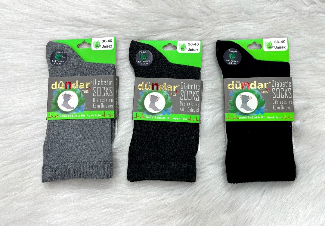 جوراب دیابتیک زنانه دوندارdündar