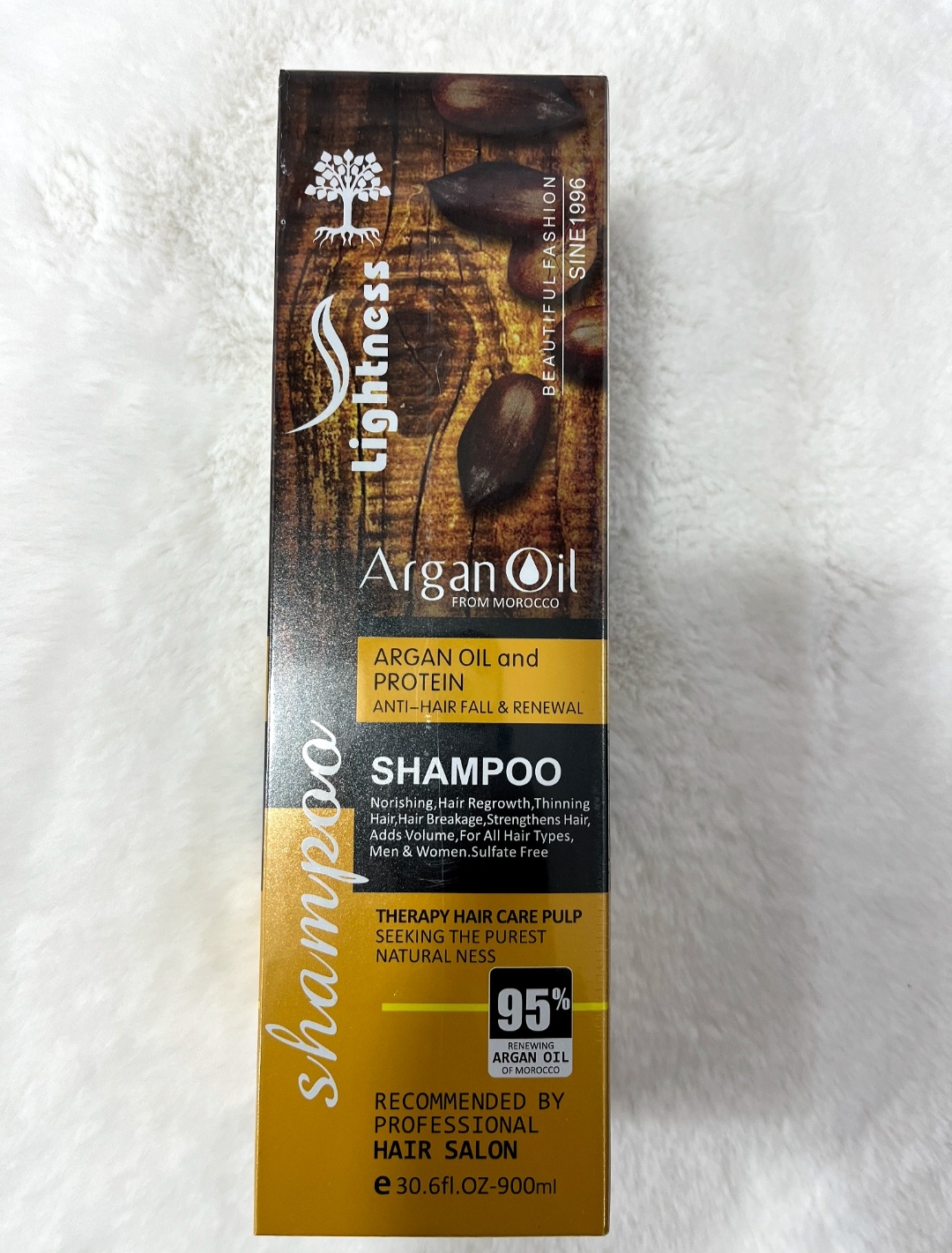 شامپو روغن آرگان لایتنس اروپایی