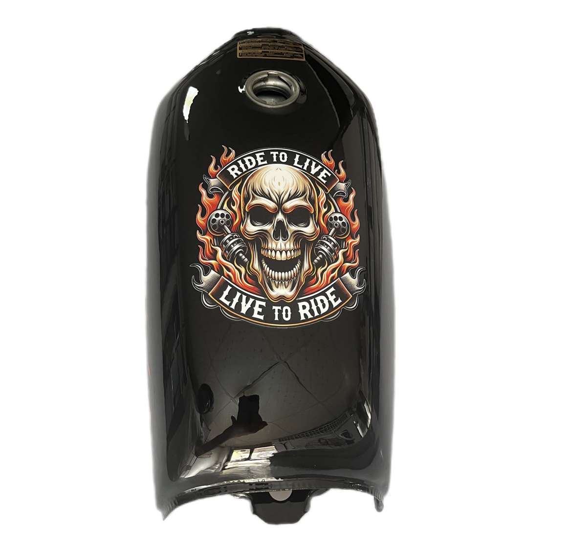 باک اسپرت مشکی مدل اسکلت شعله