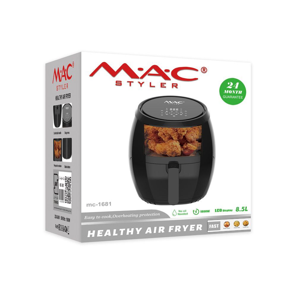 سرخ کن بدون روغن مک استایلر مدل 1681