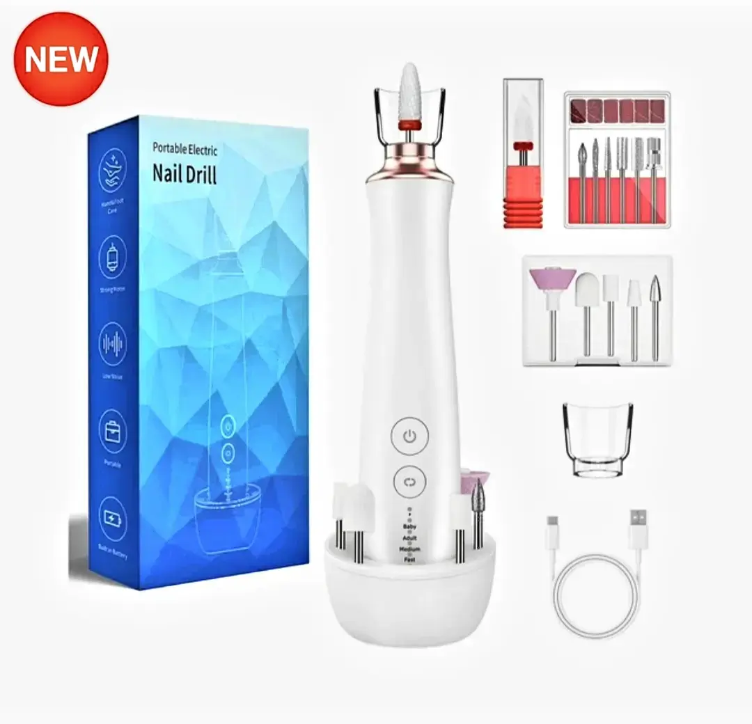 دستگاه قابل حمل سوهان برقی شارژی ناخن مدل M151- مانیکور پدیکور- نسخه اصل