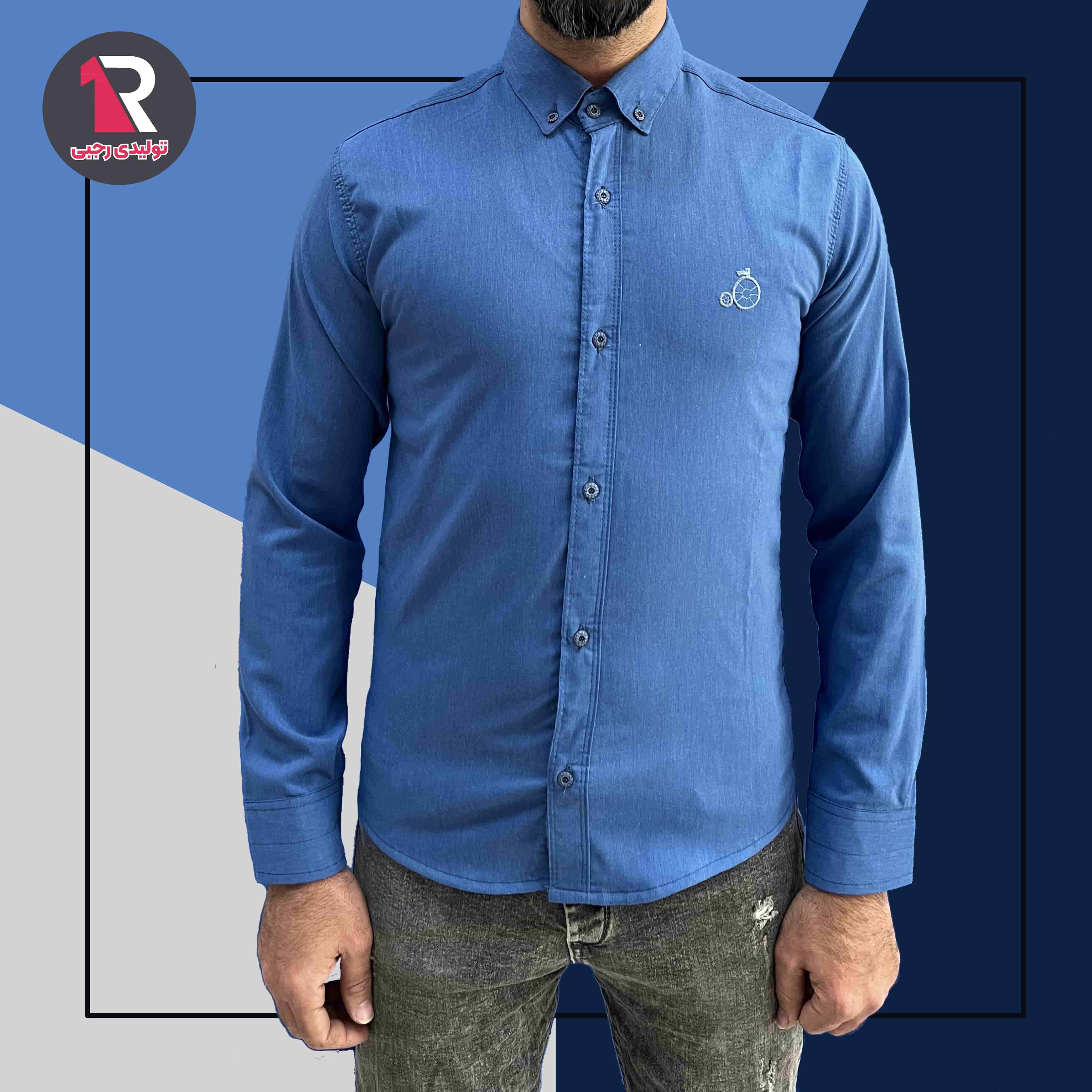 پیراهن مردانه ساده کشی