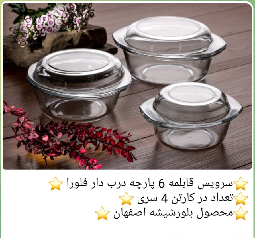 قابلمه فلورا 6پارچه