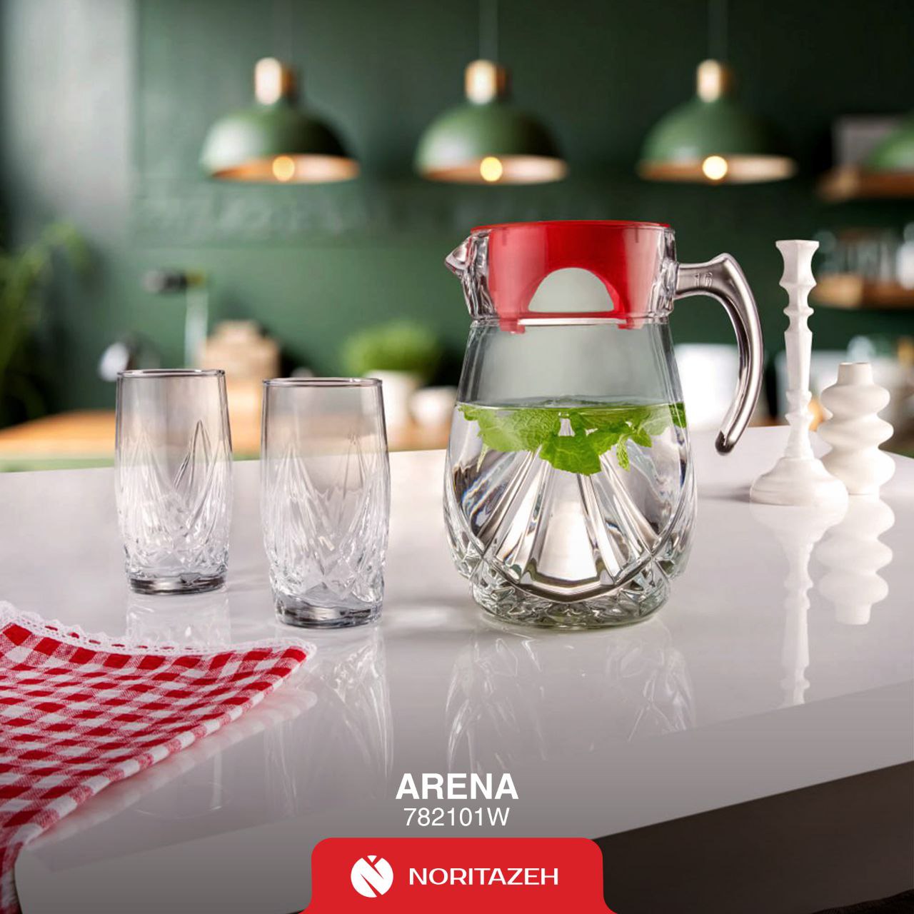 پارچ و لیوان آرنا نوری تازه 🇮🇷