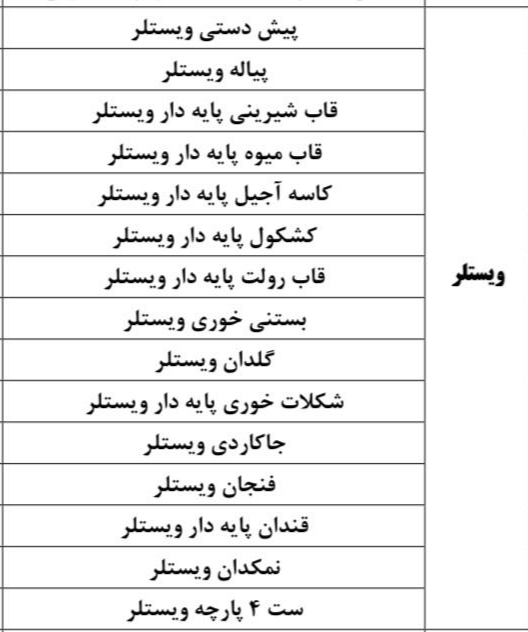 سرویس کریستال ویستلر jcc