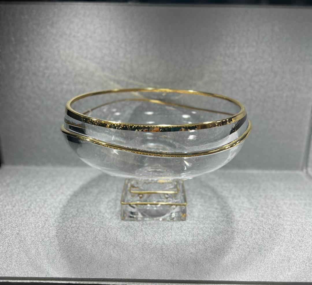 سرویس کریستال مورا لب طلای اصل