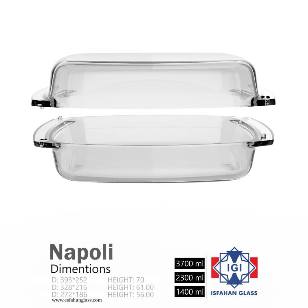 تابه ناپولی در 3 سایز 🔥 محصول بلور اصفهان