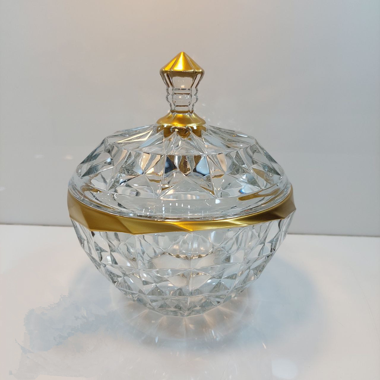 سرویس آکوامارین لب طلایی و شامپاینی