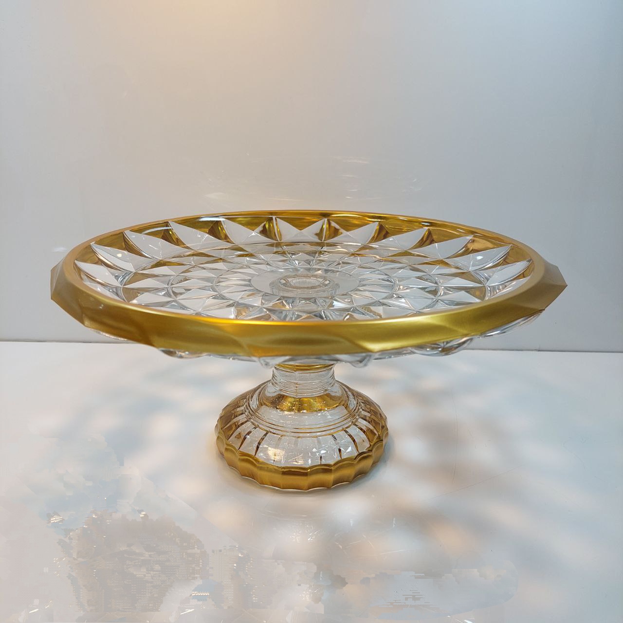 سرویس آکوامارین لب طلایی و شامپاینی