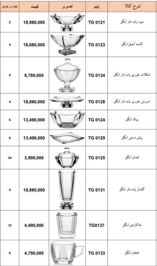 سرویس کریستال ایگل چین