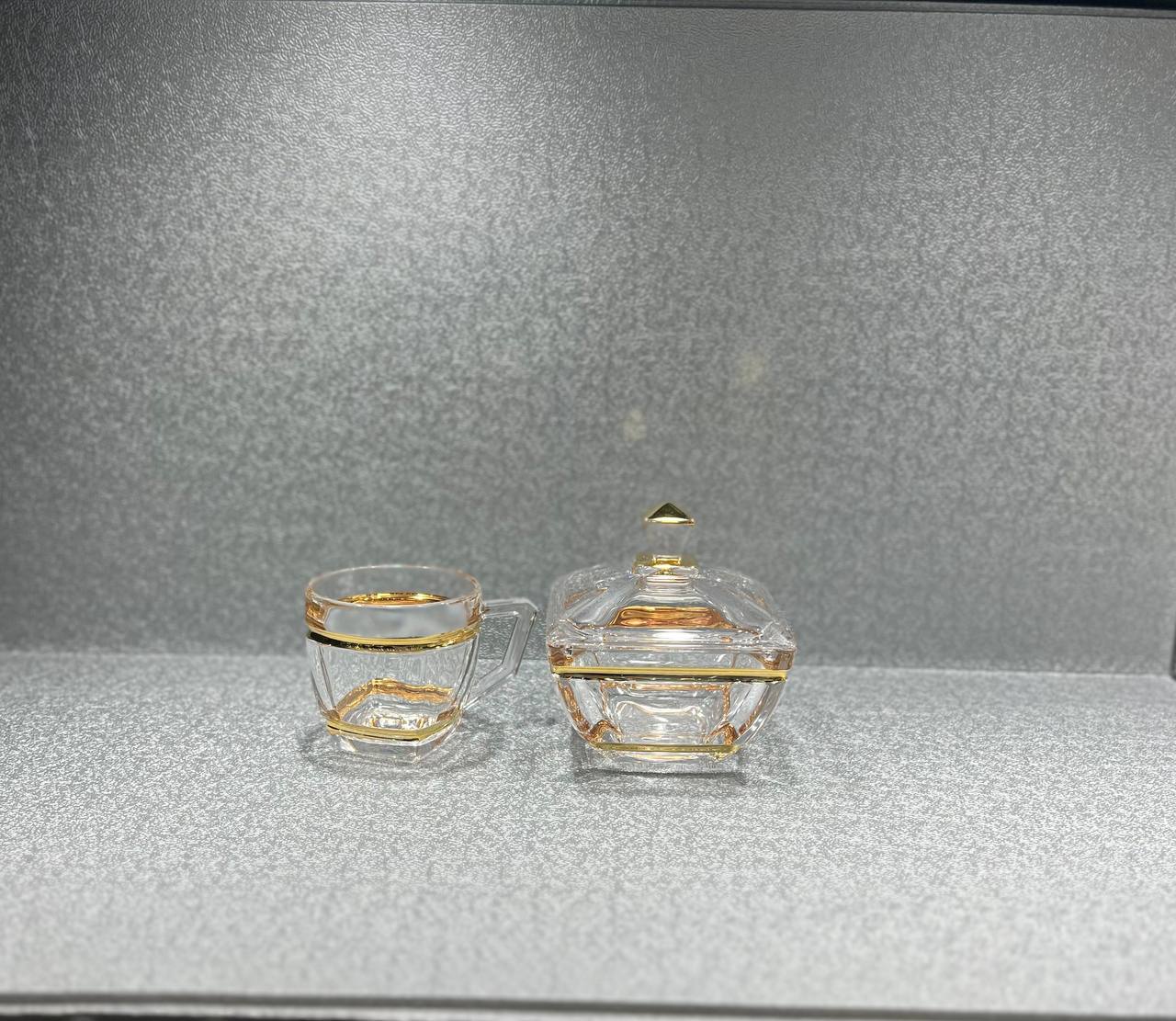 سرویس نوبل کریستال  چین لب طلا اصل