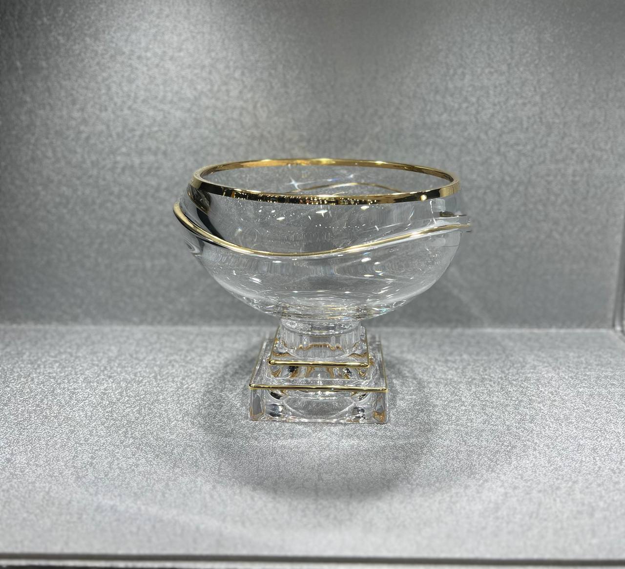 سرویس کریستال مورا لب طلای اصل