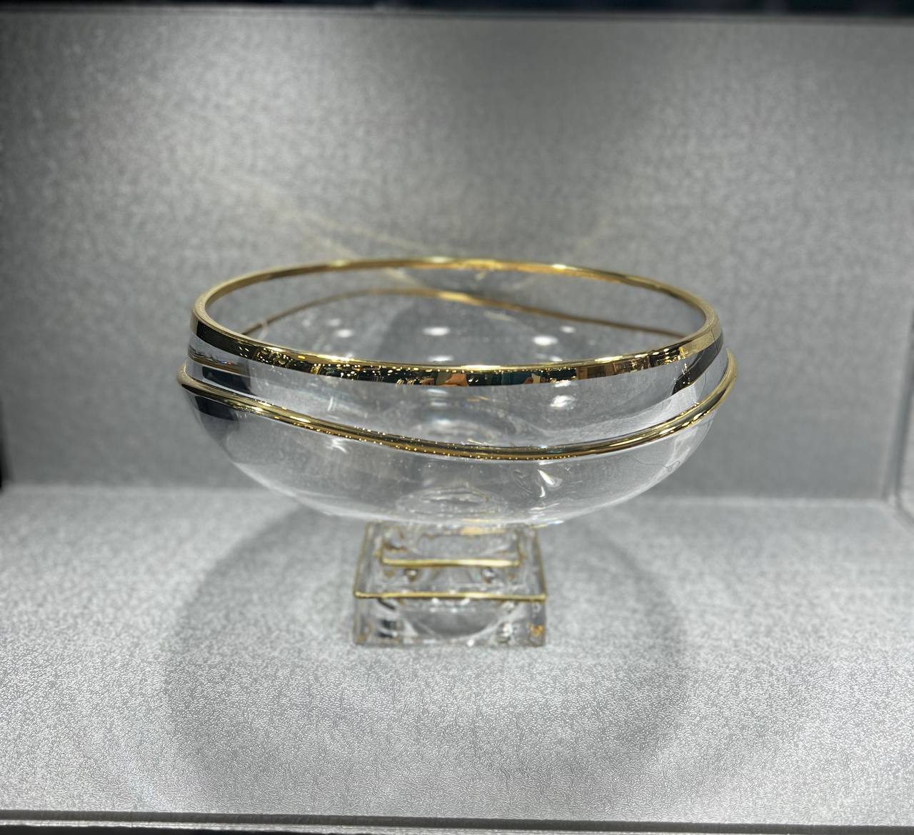 سرویس کریستال مورا لب طلای اصل