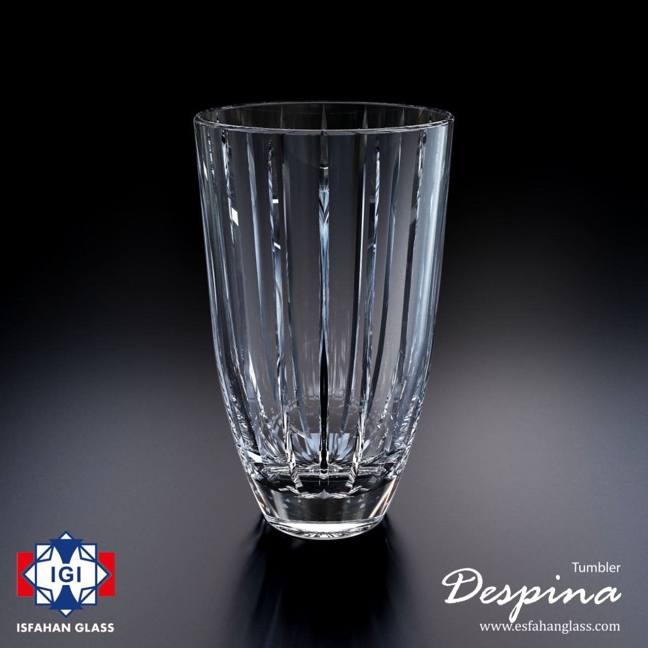 نیم لیوان دسپینا 🔥 محصول بلور اصفهان