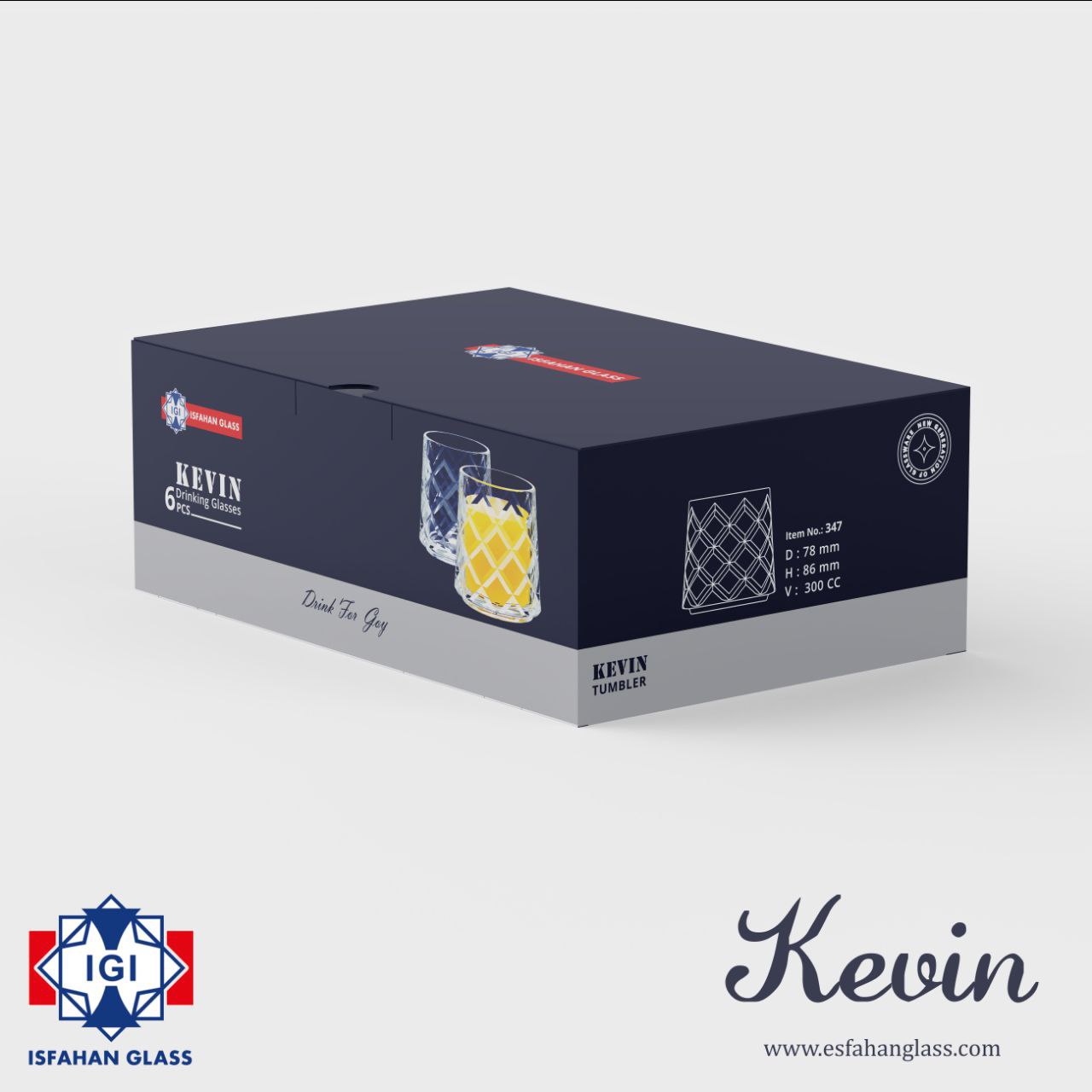 لیوان کوین 🔥محصول شیشه بلور اصفهان 🇮🇷