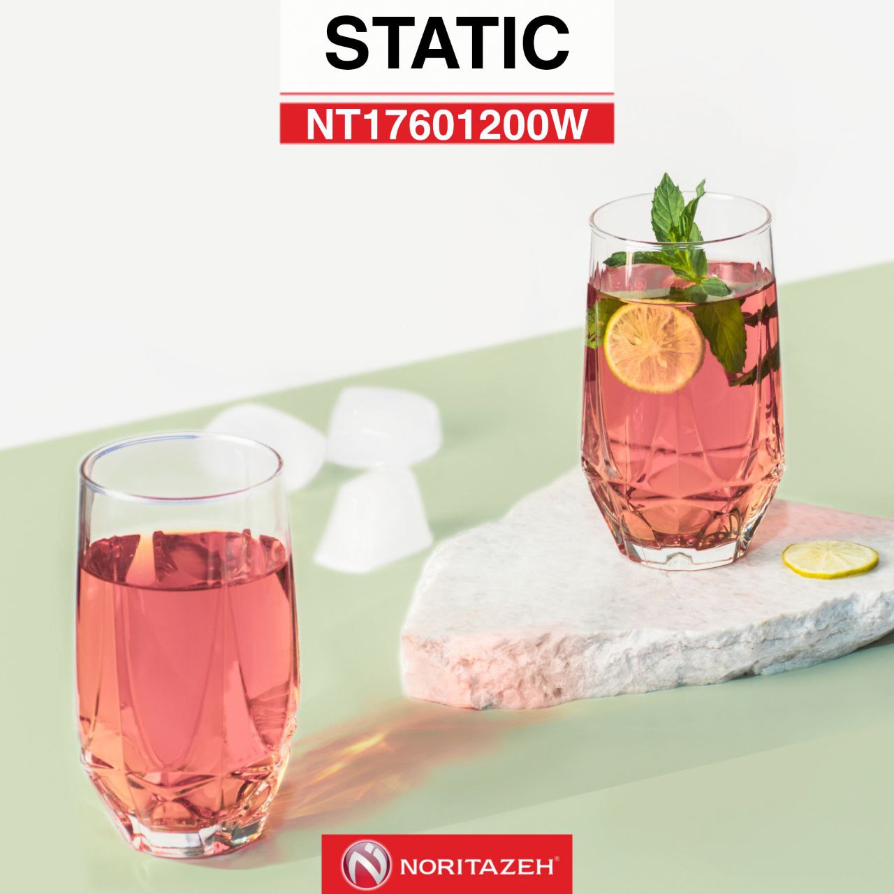 نیم لیوان استاتیک نوری تازه