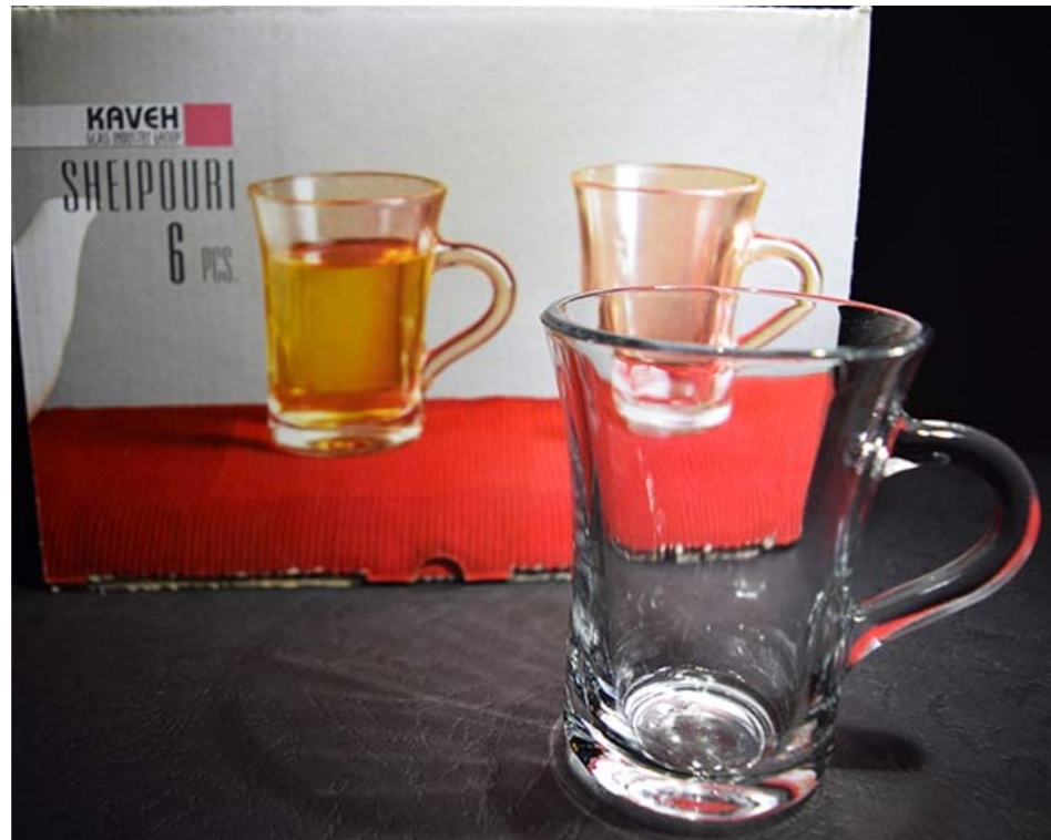 نیم لیوان شیپوری کادویی محصول کاوه 🇮🇷