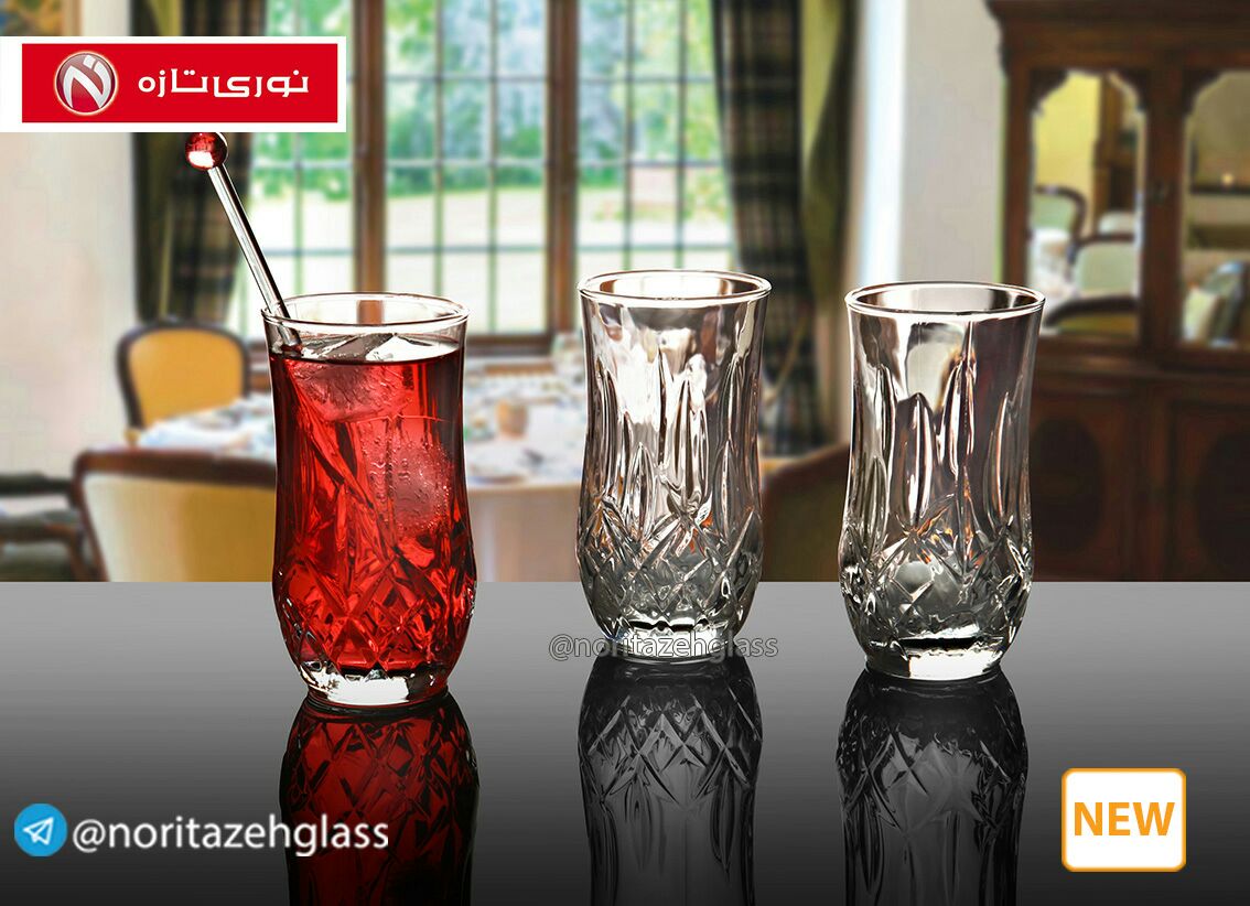 نیم لیوان مارکینز دسته دار نوری تازه 🇮🇷