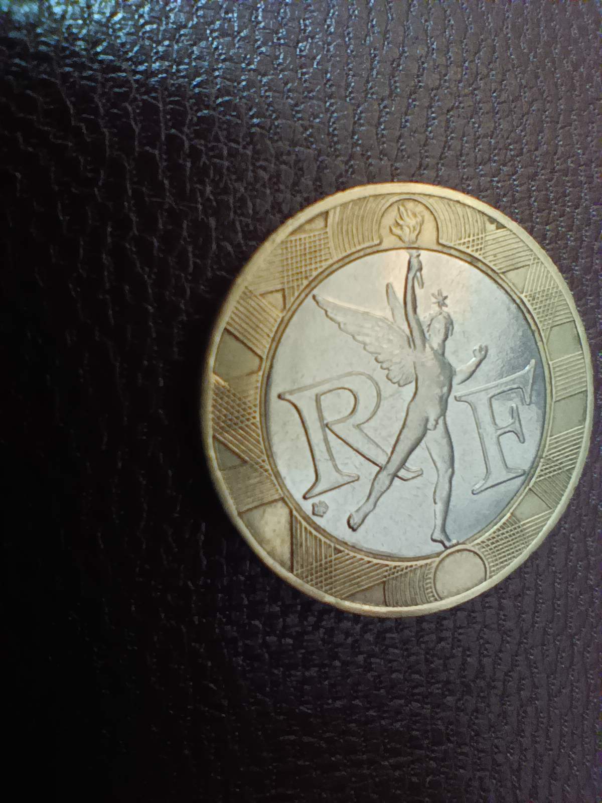 سکه خارجی بایمتال فرانسه ۱۹۸۸