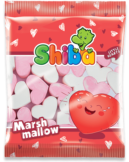 مارشمالو قلبی شیبا