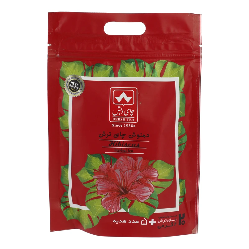 دمنوش کیسه ای چای ترش دبش