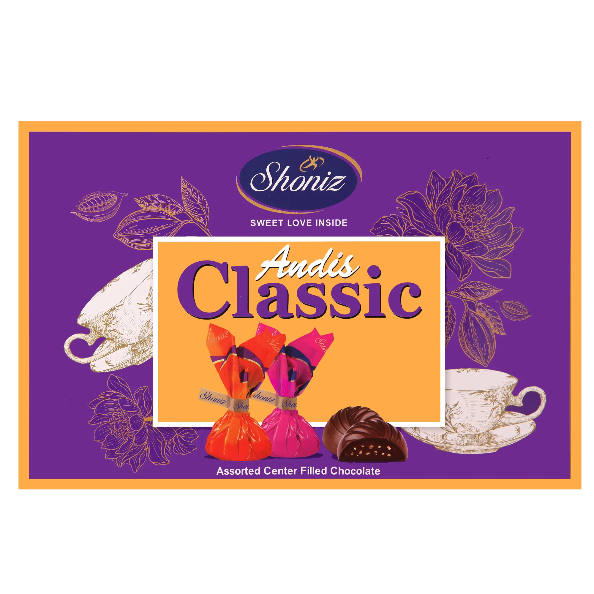 شکلات آنديس پرچمي نيم کيلويي