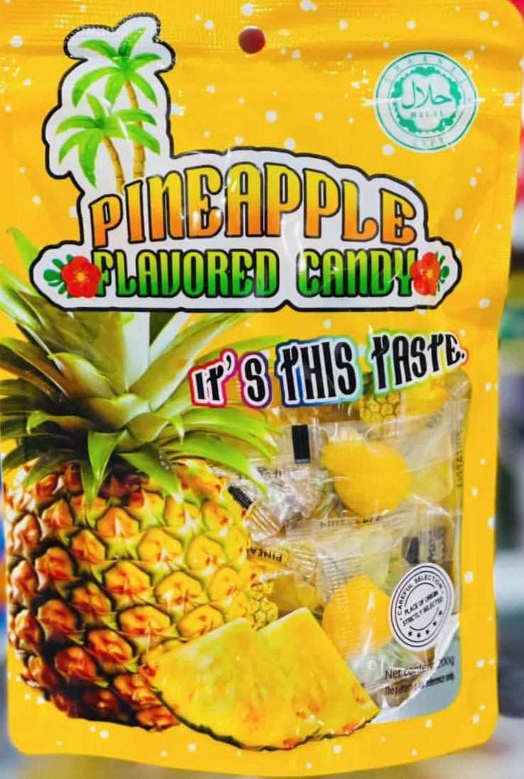 آبنبات ژلاتینی آناناس